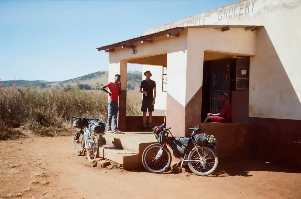 Hot days cycling and the search for cold cokes begins.