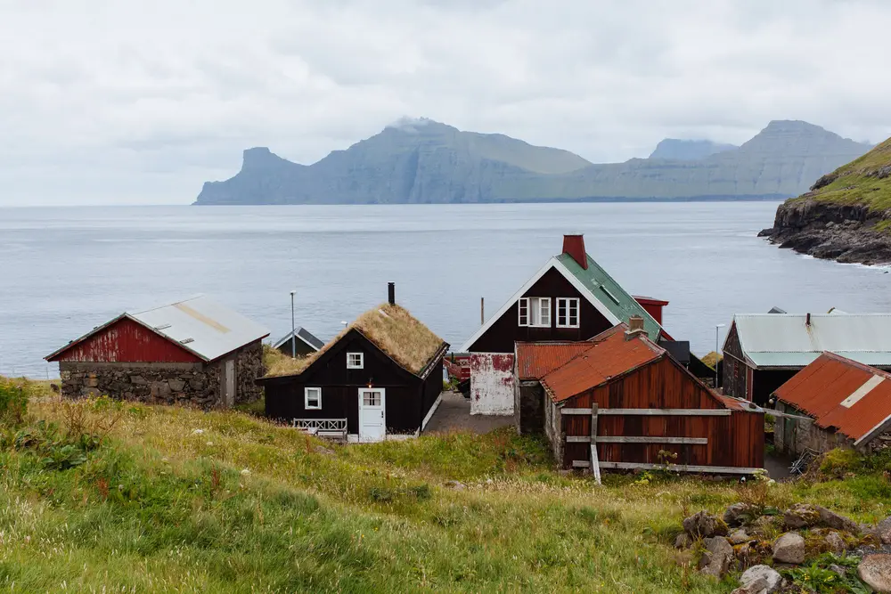 We rented a small house in the village of Elduvík and made that our base.
