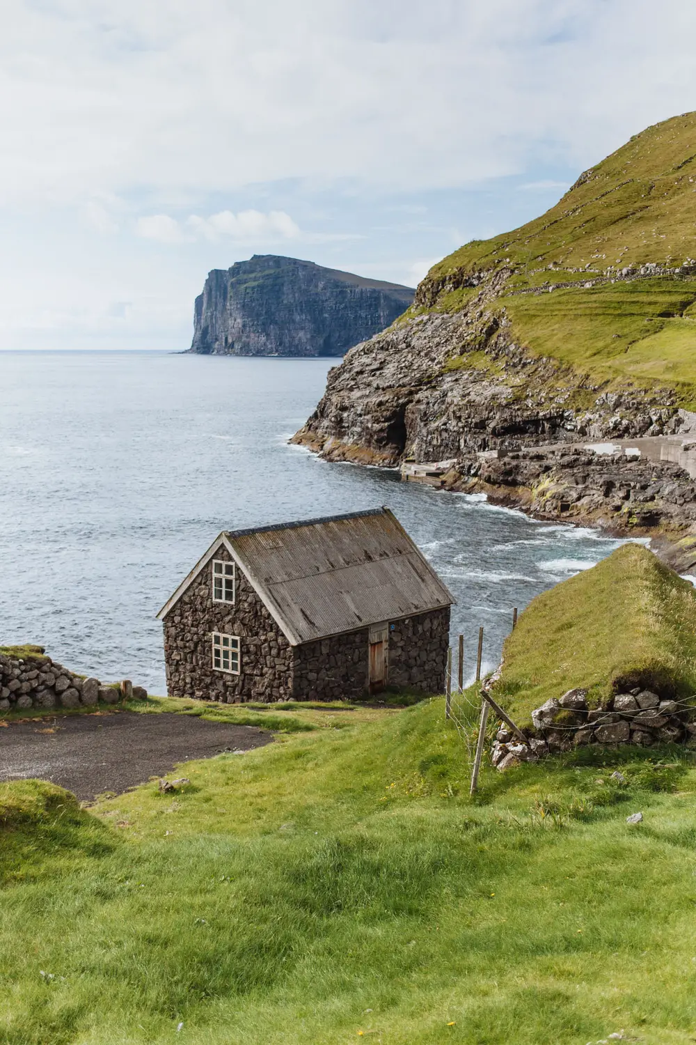 The jetty at Hattarvik on the isle of Fugloy