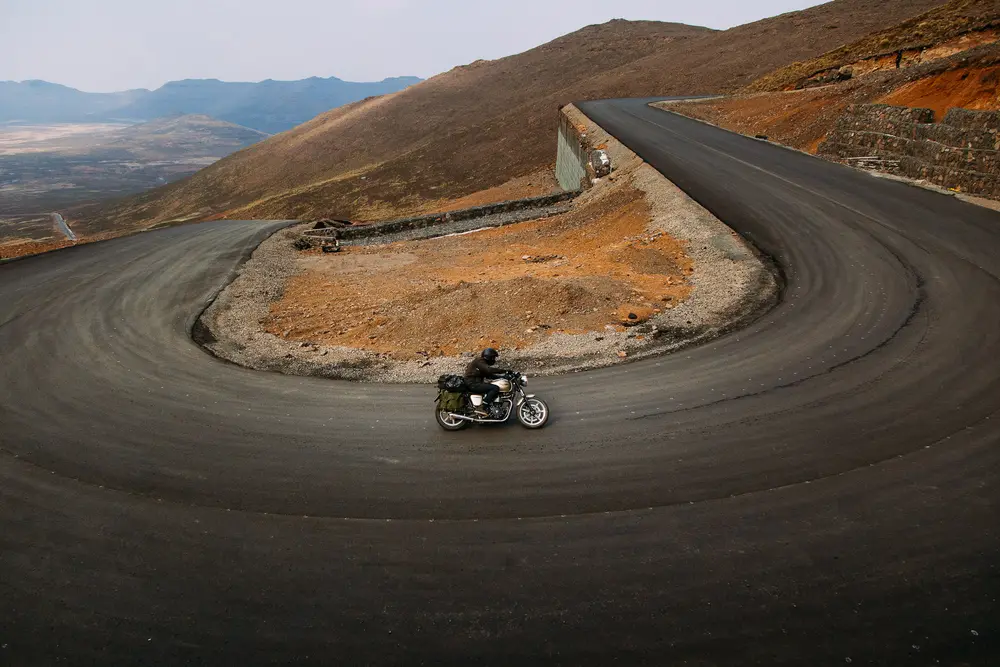 Chinese local investment provided freshly laid, yet deserted roads.