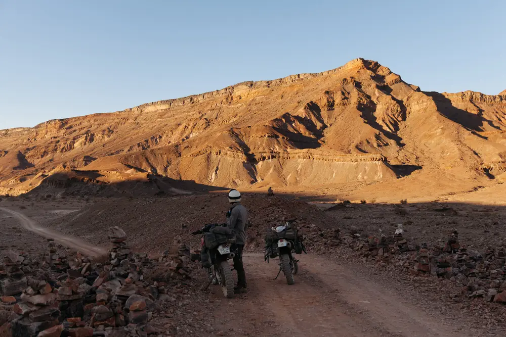 After our failed detour we connected with the Namkwa eco trail taking us east along the Namibian border.