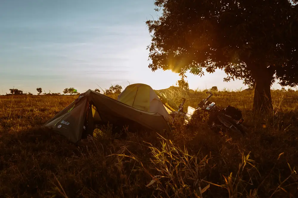 First night on the road.