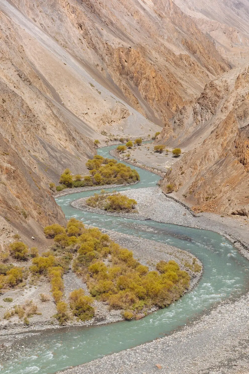 Kilik river.