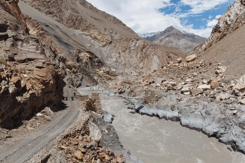 The roads were ever-changing, landslides often make it easier to re-route roads rather than rebuild them.