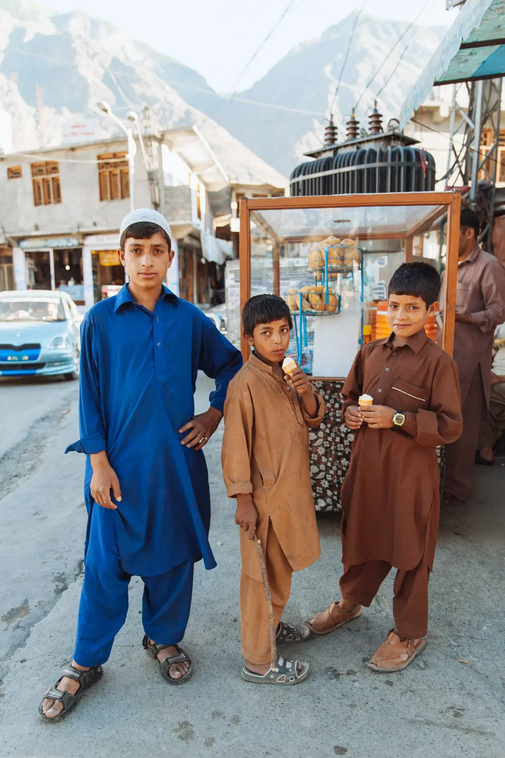 Back in Gilgit and time to hand the motorbikes back.
