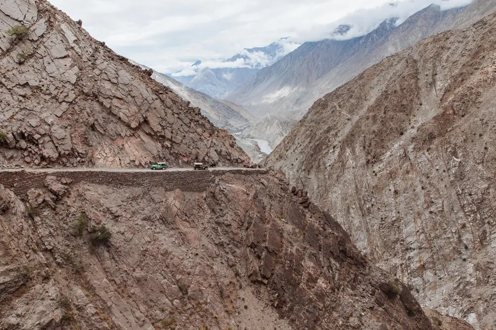Before heading back to Islamabad, we hopped in a Jeep for the ominous journey to Fairy Meadows, a grassland at the foot of Nanga Parbat, the 9th highest mountain in the world.